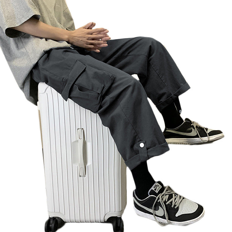 Men Sweatpants Spring Casual Pants Boy Korean Style Fashion Brand