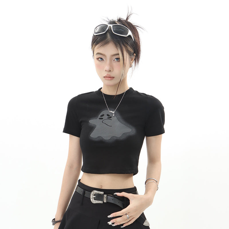 Women T-shirt Short-Sleeved T-shirt Women's Summer Casual O-neck Short