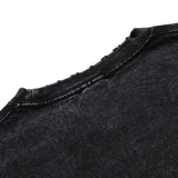 Men Hip Hop Streetwear Black T-Shirt Japanese Anime