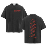 Kendrick Lamar T Shirts Kendrick Lamar Graphic T Shirt Men Gothic Vintage Was