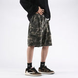 Men Sweatpants Camouflage Workwear Shorts Men's Summer Loose
