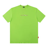 Men T Shirt Street Letter Print Short-Sleeve T-shirt Men's Loose Casual Couple