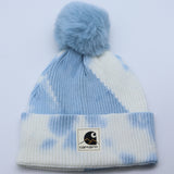 Carhartt Hat Tie-dye Knitted Hat Cold Hat