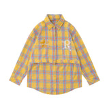 Men Long Sleeve T Shirt Men Short Lapels Shirt Coat