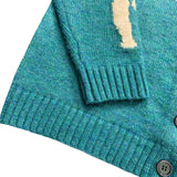 Kapital Sweater Kapital Vintage Hida and Macro V-neck Japanese Style Knitting Loose Cardigan Sweater