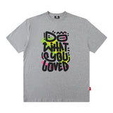 Men T Shirt Hip Hop Retro Short-Sleeved T-shirt Men's Loose Casual