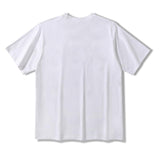 Bathing Ape T Shirt Summer Camouflage Ape Head Contrast Color Letter Print Short-Sleeve T-shirt