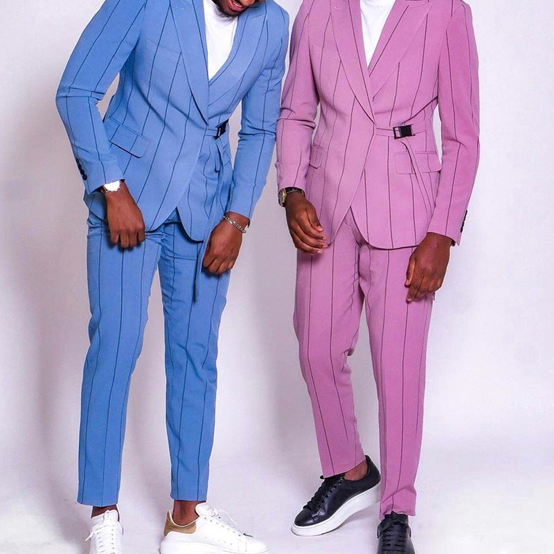 Men Suits Vests Fashion Leisure Suit Men's Suit