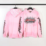 HS Hoodie Hand Painted Graffiti Printing