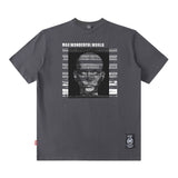 Men T Shirt Short Sleeve T-shirt Men and Women Loose
