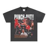 Mike Tyson T Shirt Boxer Retro Short Sleeve