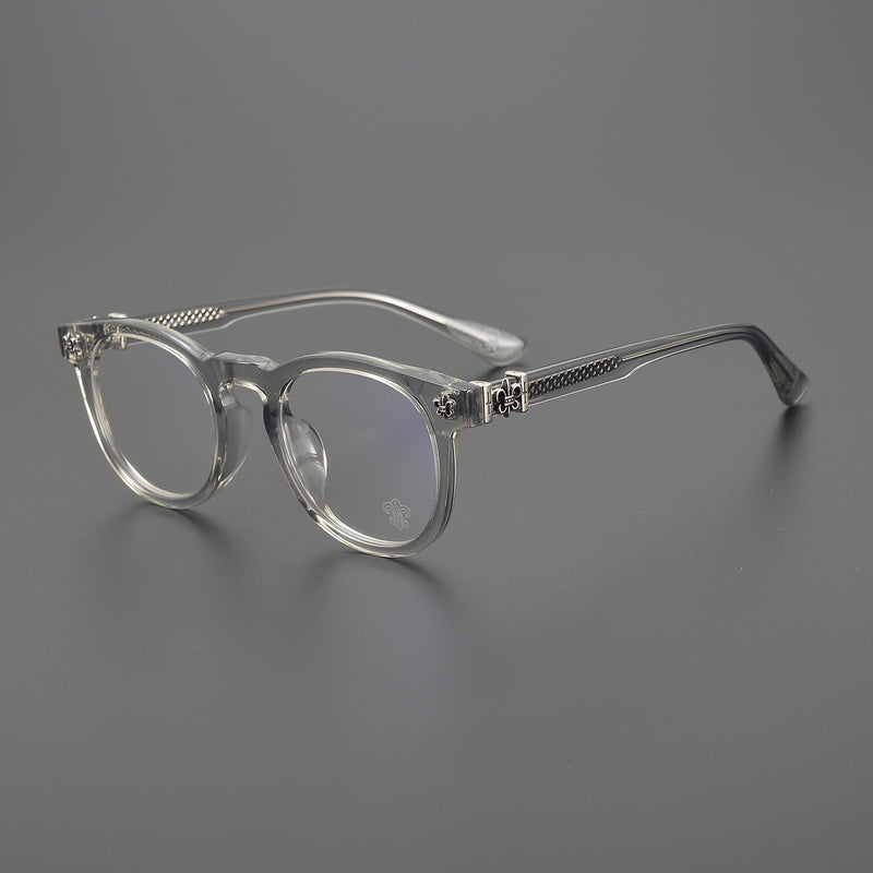 CHH Chrome Hearts Glasses Versatile Vintage Fashion Ultra Light Round Glasses Frame