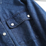 Women T-shirt Fall Long Sleeve Shirt Female Loose-Fitting Denim Clothes