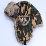 Bathing Ape Hat Thickened Fleece Cold Protection Warm Ear Protection