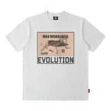 Men's T Shirt Printed Short-Sleeved T-shirt Men's and Women's Vibe Style Loose