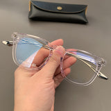 CHH Chrome Hearts Glasses Myopia glasses frame square pure titanium temple