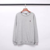 Bathing Ape Fall/Winter Male and Female Couples Wear Crew Neck Pullover Sweatshirt