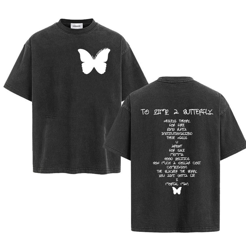 Kendrick Lamar T Shirts Kendrick Lamar Graphic T Shirt Men Gothic Vintage Was