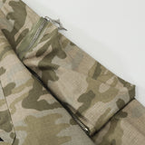 Men Long Sleeved T Shirt Camouflage Shirt Coat Men Street Fashion Loose Embroidery Letters Spring and Autumn Leisure