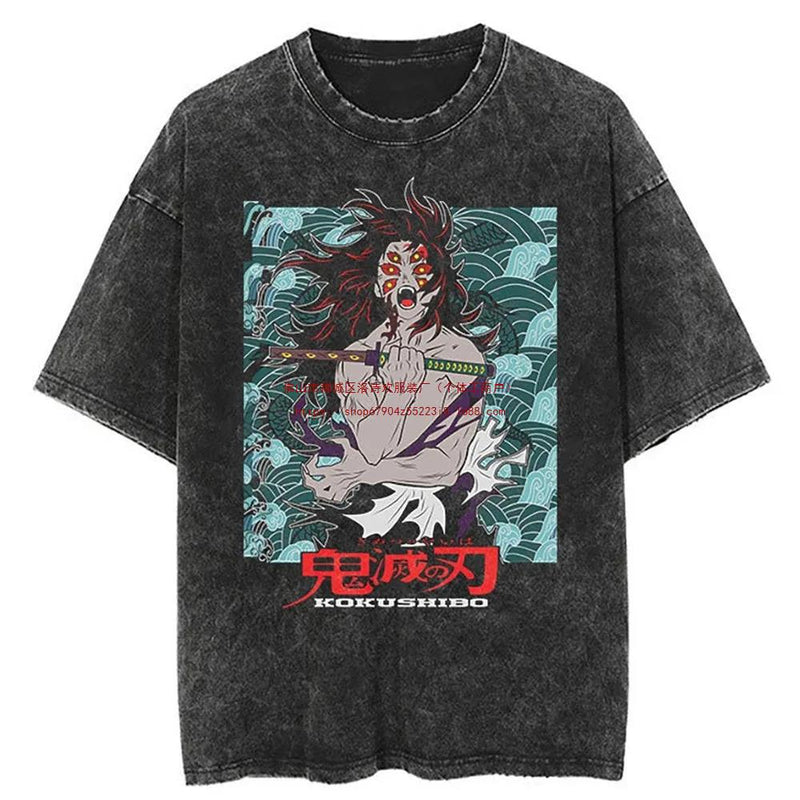 Hip Hop Streetwear Oversize T Shirt Women Anime