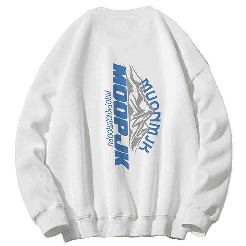 Men Hoodie Sweater Hong Kong Style Spring and Autumn Korean Style Trendy Couple Autumn