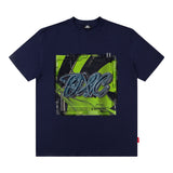 Men T Shirt Hip Hop Retro Letter Short Sleeve T-shirt for Men and Women