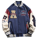 Varsity Jacket Vintage Spring and Autumn Baseball Jacket Men