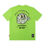 Men T Shirt West Coast Cartoon Printed Short Sleeve T-shirt Men and Women Loose Casual