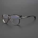 CHH Chrome Hearts Glasses Collector's Edition Pure Titanium Engraved Myopia Glasses Frame Sunglasses