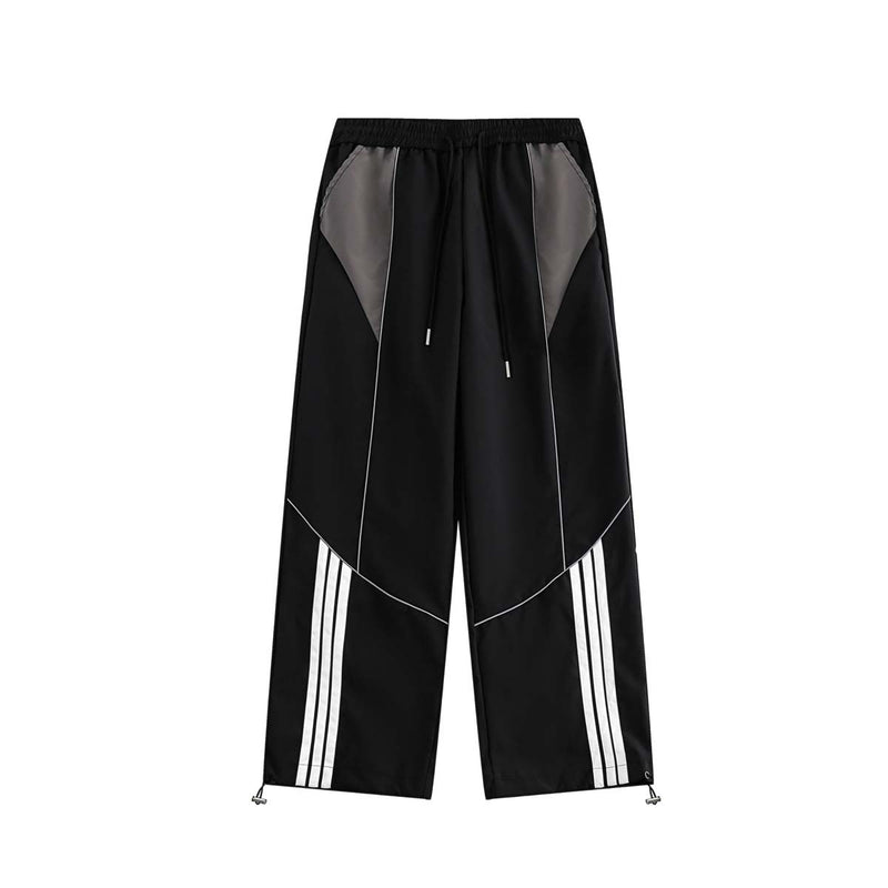 Unisex Pants Fall Side Striped Casual Trousers