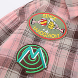 Men Long Sleeved T Shirt Men's Outdoor Fashion Brand Casual Long Sleeve Embroidered Shirt Coat