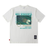 Men T Shirt Printed Short Sleeve T-shirt Men and Women Street Hip Hop
