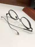 CHH Chrome Hearts Glasses Ultra Light Retro Literary Flat Mirror Myopia Glasses Frame