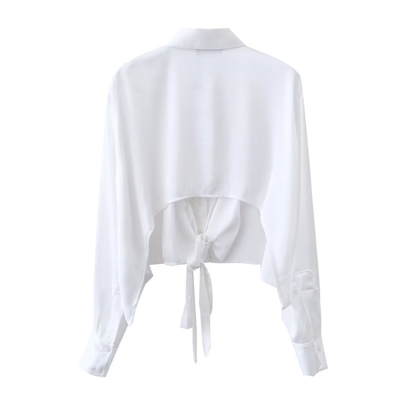 Women T-Shirt Shirt Spring Versatile Long Sleeve Shirt