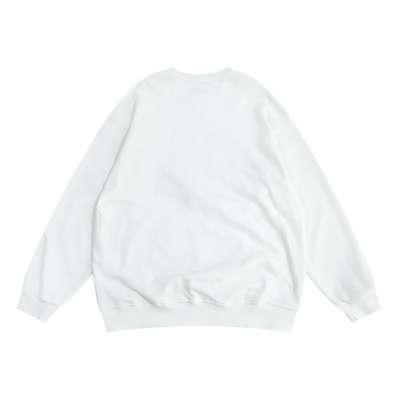 Women Hoodie round Neck Sweater Women's Autumn Loose Long Sleeve Pullover