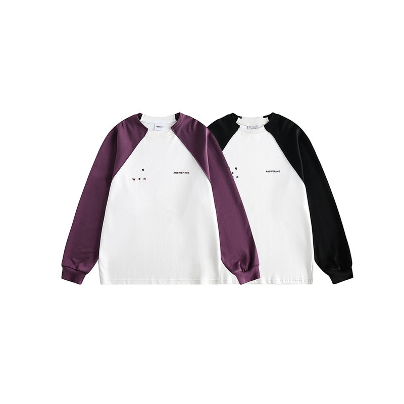 Unisex Hoodie round Neck Sweater Men's and Women's Loose Sports