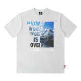 Men T Shirt West Coast T-shirt Street Retro Hiphop Short Sleeve Men and Women