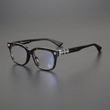 CHH Chrome Hearts Glasses Frame Large Frame Myopia Glasses Optical Anti-Blue Light
