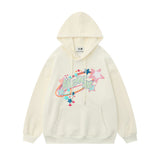 Women Hoodie Printed Hoodie Girls Autumn and Winter Loose Leisure