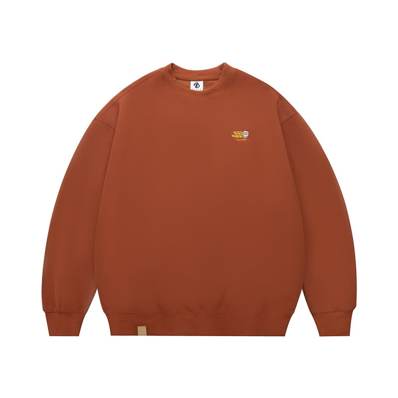 Unisex Hoodie Vintage Sweater Japanese round Neck Pullover Coat
