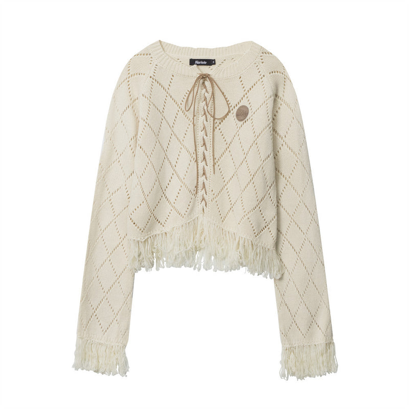 Women Sweater Women's Casual Spring and Autumn Short Sweater
