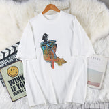 Travis Scott T-Shirt TRAVIS SCOTT CACTUS JACK Loose Crew Neck Short Sleeve