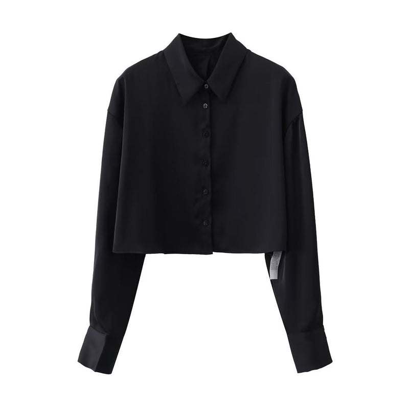Women T-Shirt Shirt Women Spring Versatile Long Sleeve Shirt
