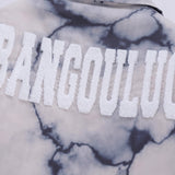 Men Cotton Mixed Jacket Coat Thermal Cotton-Padded Clothes Coat Men's Clothing Autumn and Winter Letters Polo Collar Jacket