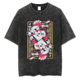 Summer Vintage Oversize T Shirt Fashion Streetwear