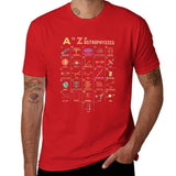 A To Z Astrophysics Funny Space Objects Science T-Shirt