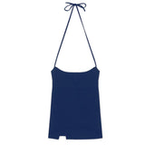 Women Long Sleeve Shirt V-neck Top Slim Fit Cinched Short Dress