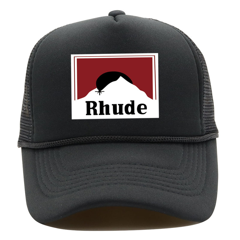 Rhude Hat Vintage Breathable Shade Baseball Cap