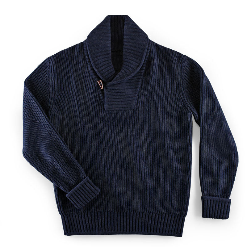 Men Sweater Knitted Sweater Coat Men's Clothing Men's Top