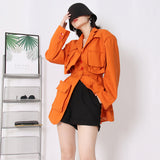 Frankie Shop Hourglass Blzer Suit Jacket Autumn Loose Casual